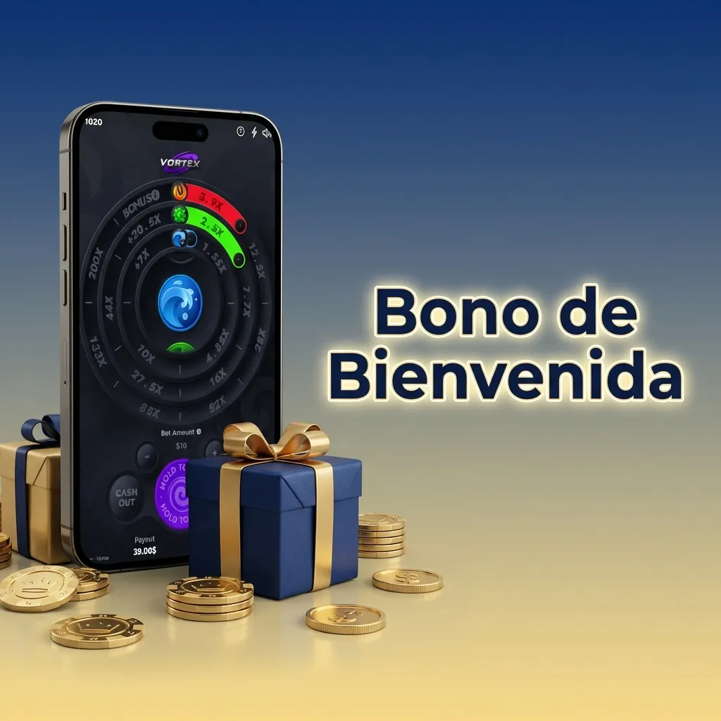 Welcome bonus concept showing casino chips and percentage match symbols for new players' first deposit