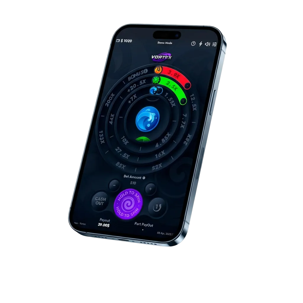 Pantalla de registro de Vortex mostrando opciones de creación de cuenta para jugadores en Argentina