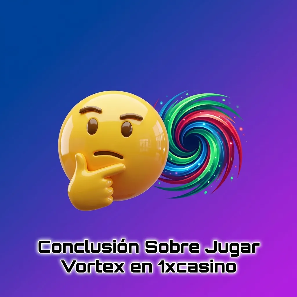 Pantalla de juego Vortex en 1xcasino mostrando interfaz con multiplicadores dinámicos y opciones de apuesta en español